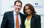 Photo of Holly Robinson Peete and Dr. Peter Eden